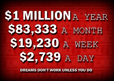 1 Million Dollars A Year
