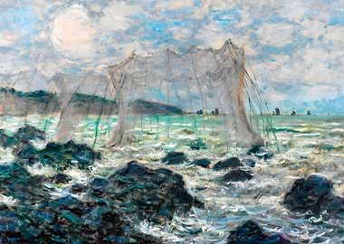 The Nets in Pourville 1882