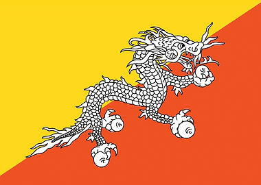 Bhutan Flag