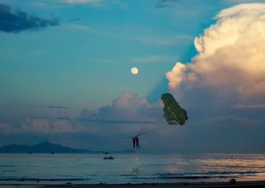 Beach Skydiving