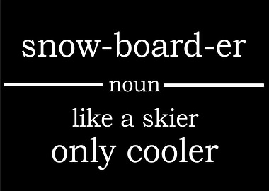 Snowboarder Definition