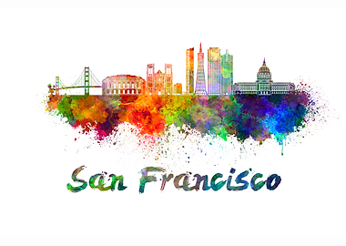 San francisco v2 skyline