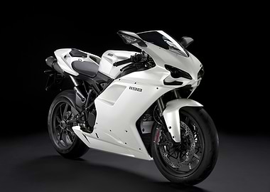 White Ducati