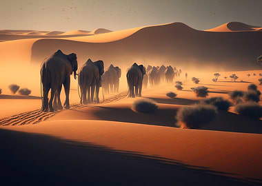 Wild Elephant Animal