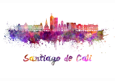 Santiago de cali skyline