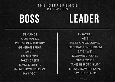 boss leader different