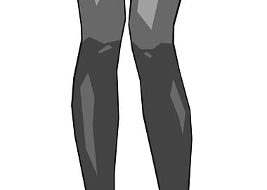 Cute Foot Gray Color