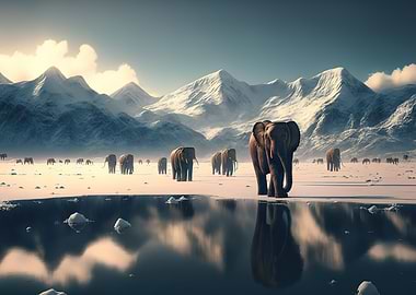 Wild Elephant Animal