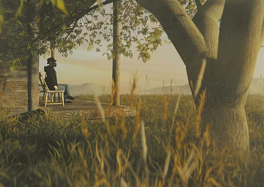 Chilling Alone Scene 1