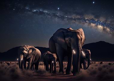 Wild Elephant Animal