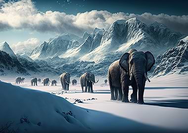 Wild Elephant Animal