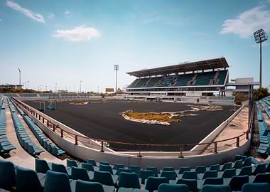 Abandoned Olympic stadium
