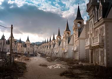 Abandoned Disney ghost tow