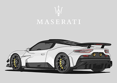 maserati mc20 white