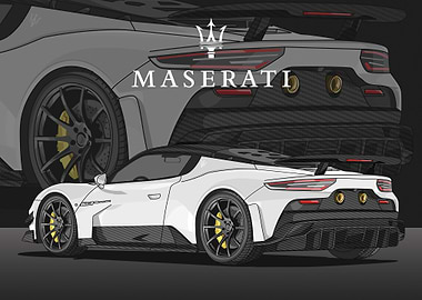 maserati mc20 white