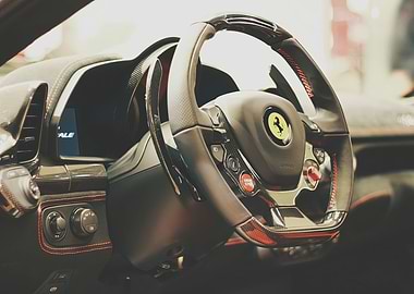 Ferrari Interior Car