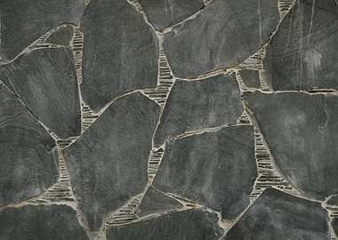 Rustic Loft Stone Wall 2