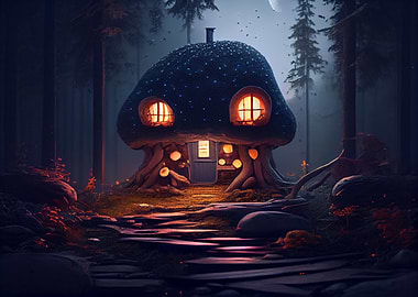 Mushroom cabin