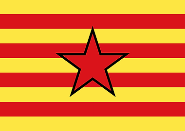 Estrelada Aragonesa Flag