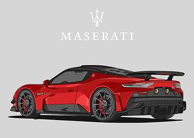 maserati mc20 red