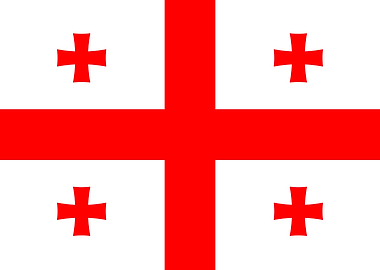 Georgian Flag of Georgia