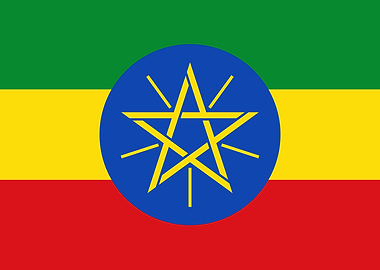 Ethiopian Flag of Ethiopia