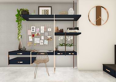 Dark Theme cozy bedroom