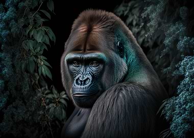 Portrait of a Gorilla