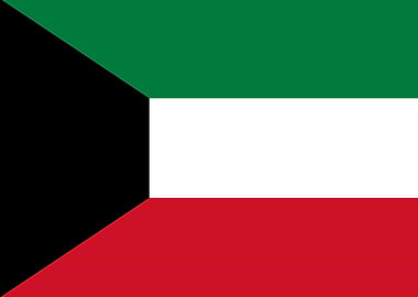 Kuwaiti Flag of Kuwait