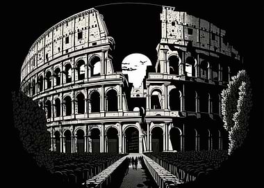 The Colosseum in Rome