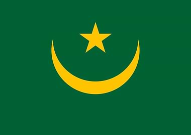 Former Flag of Mauritania
