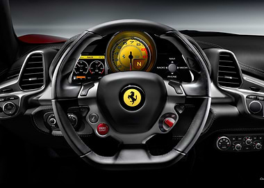 Ferrari Cockpit