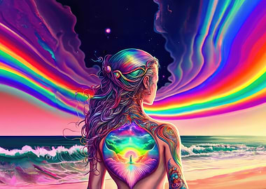 Rainbow Beach Goddess