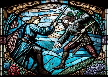 Stained Glass Fight