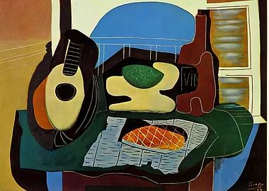 still life with stone 1924