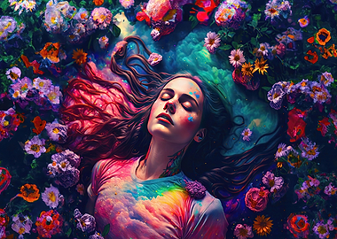 Rainbow Garden Dreamer