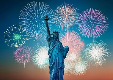 Fireworks In New York