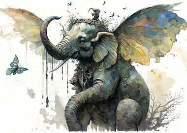 Elephant Deity Art