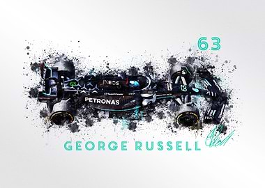 George Russell Car 2023