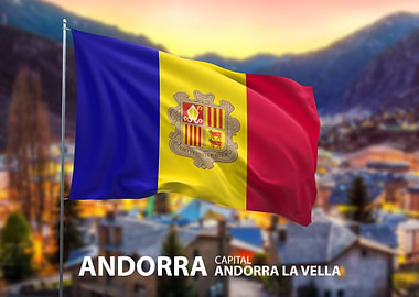 Andorra Flag