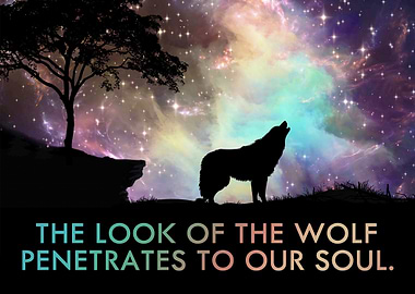 The look of the wolf