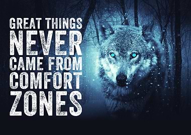 Great things never came