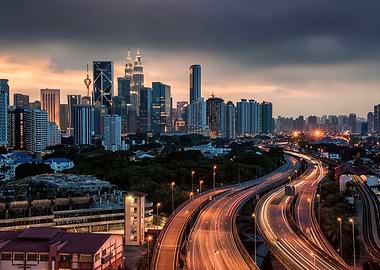 Kuala Lumpur Sunset