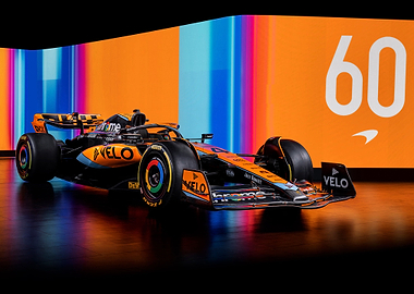 McLaren MCL60 2023 F1 Car