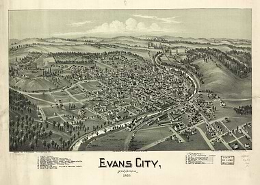 Evans City PA 1900