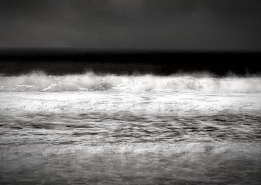 Ocean Mist Black and White