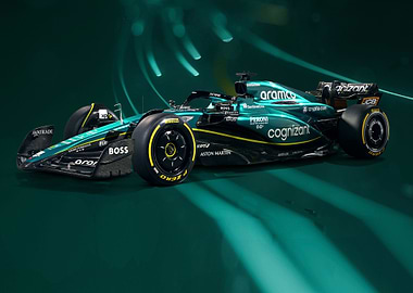 Aston Martin AMR23 F1 car