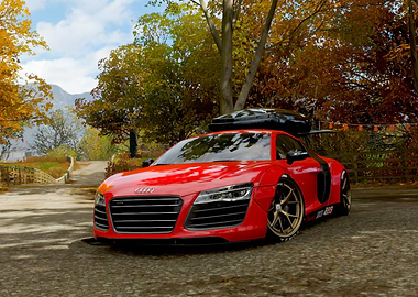 audi red