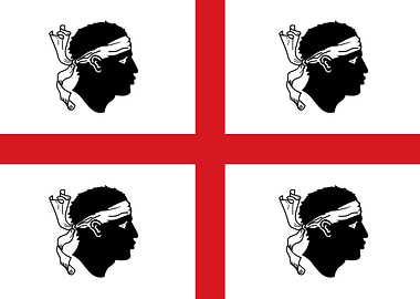 Sardinia Italy Flag