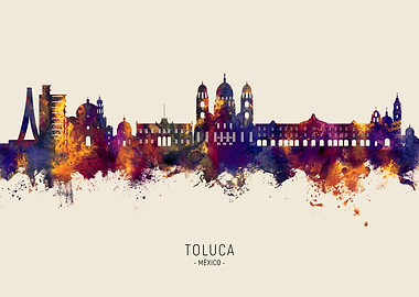 Toluca Skyline Mexico